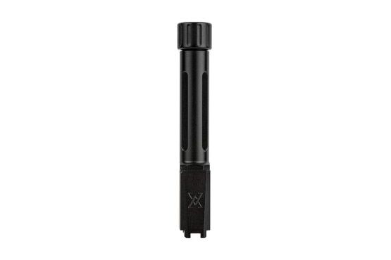 TRUE Precision 416R stainless precision barrel with Black finish for SIG Sauer P365 handguns features light fluting and a thread protector